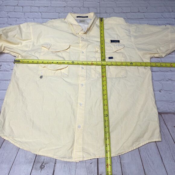 Columba PFG Men Superbone Head Button Shirt Top Size 2X or 3X Fishing B331 -4 - Picture 2 of 16